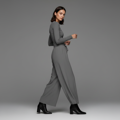 Elegant Women's Trousers | Comfortable Leisure Pants