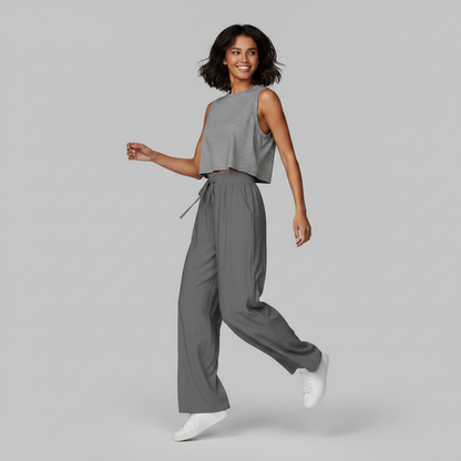 Elegant Women's Trousers | Comfortable Leisure Pants