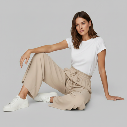 Elegant Women's Trousers | Comfortable Leisure Pants
