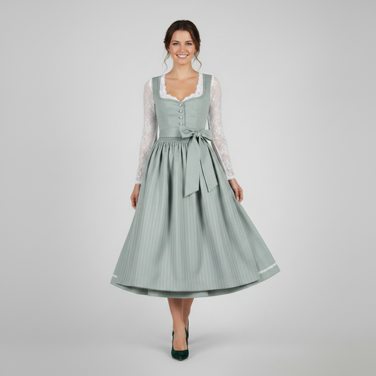 Elegant Dirndl Costume Dress | Women's Oktoberfest Outfit