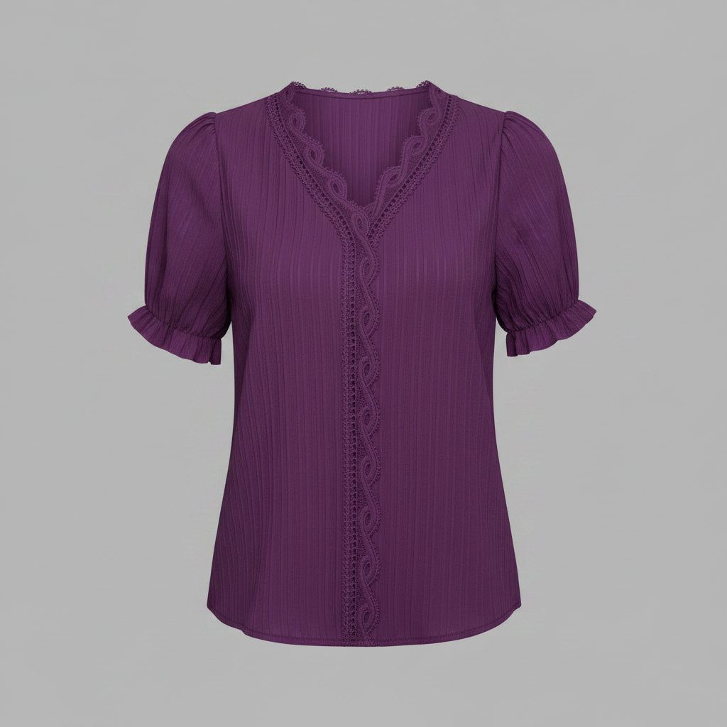 White Puff Sleeve Blouse | Women's Elegant Summer Top