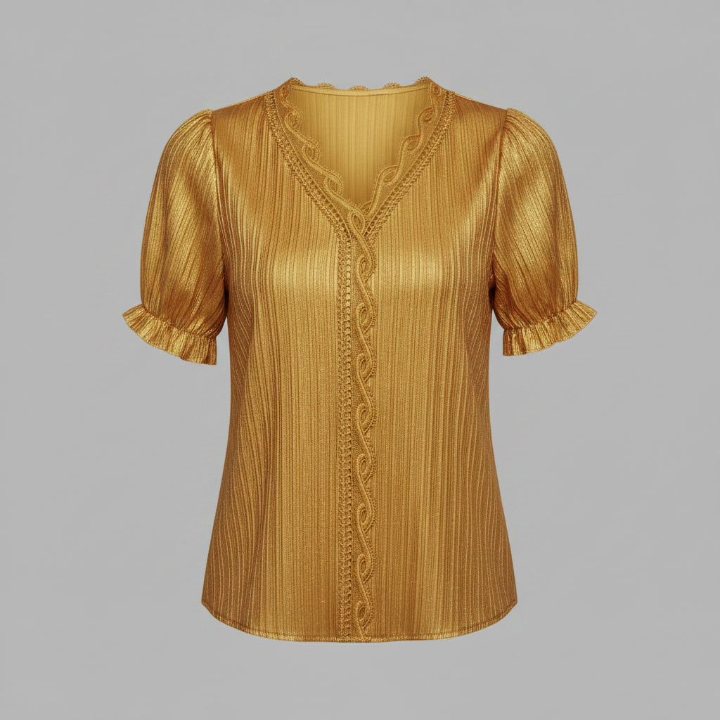 White Puff Sleeve Blouse | Women's Elegant Summer Top