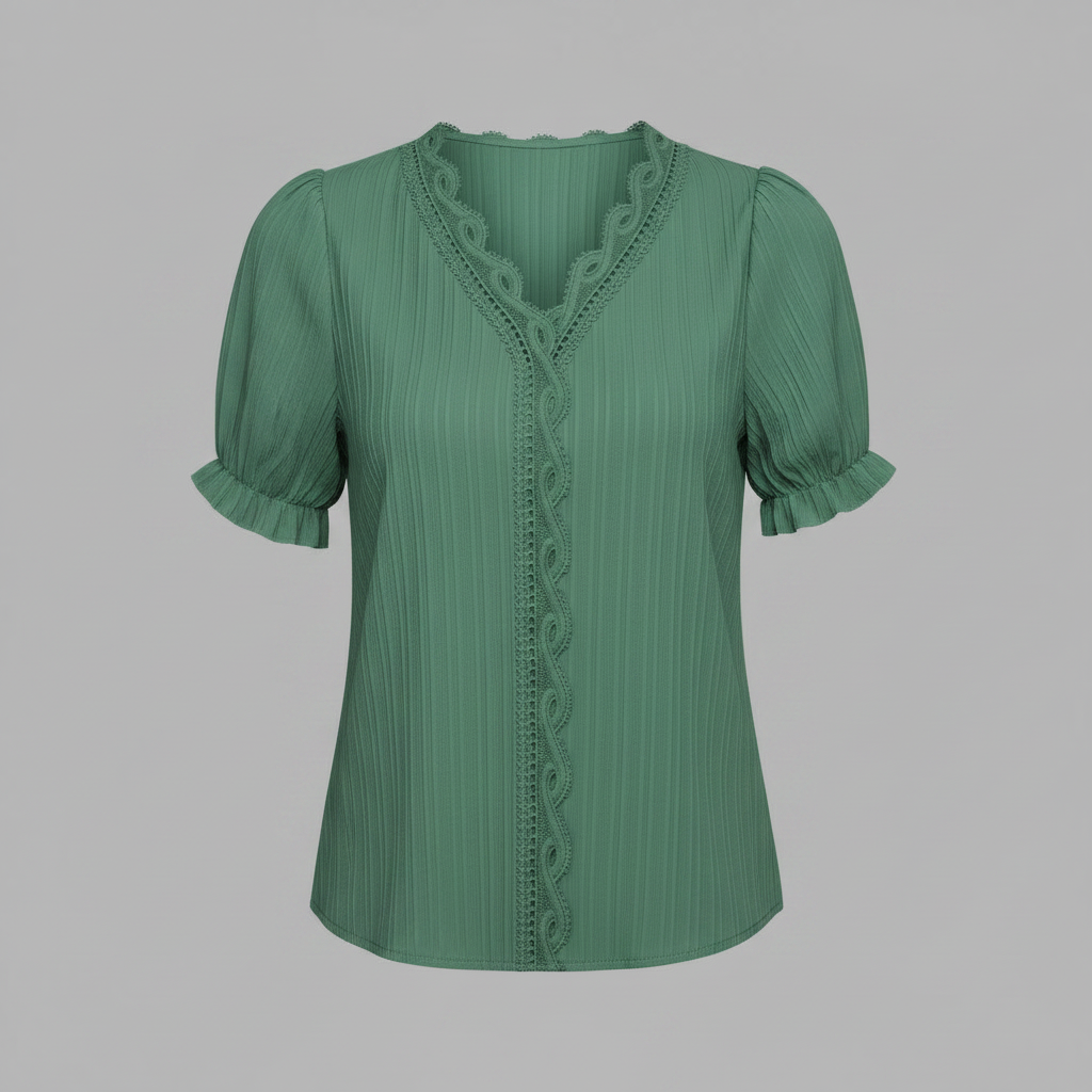 White Puff Sleeve Blouse | Women's Elegant Summer Top