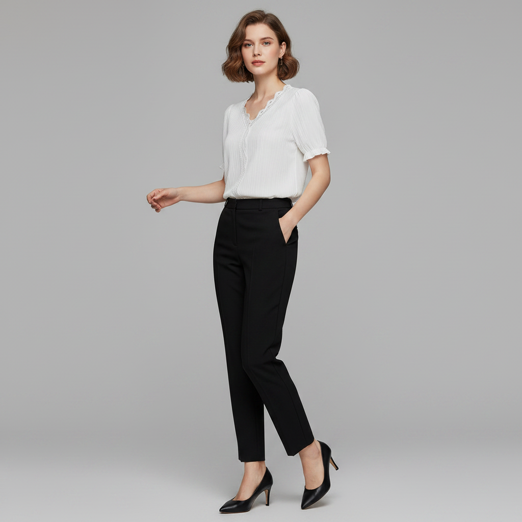 White Puff Sleeve Blouse | Women's Elegant Summer Top