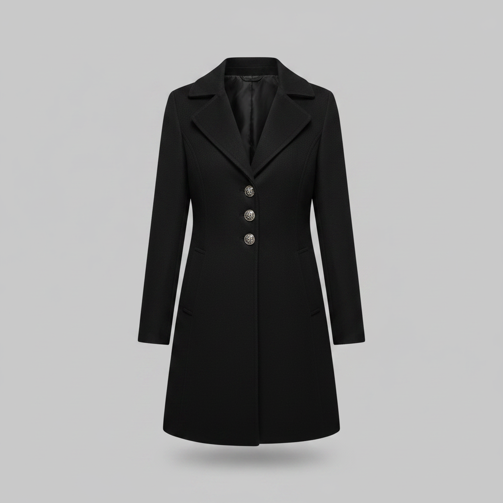 Elegant Wool Coat | Women's Winter Outerwear for Cold Seasons