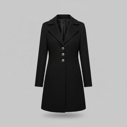 Elegant Wool Coat | Women's Winter Outerwear for Cold Seasons