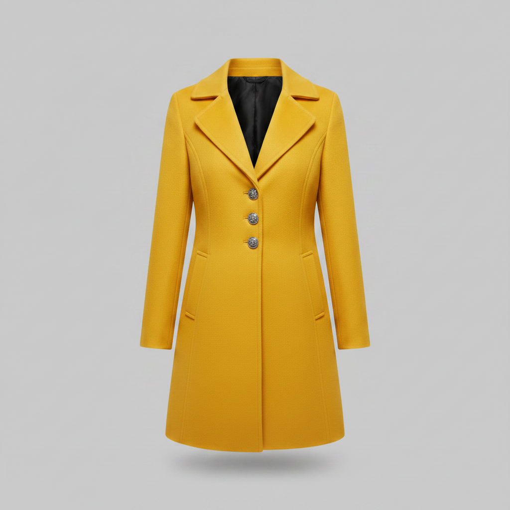 Elegant Wool Coat | Women's Winter Outerwear for Cold Seasons