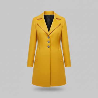 Elegant Wool Coat | Women's Winter Outerwear for Cold Seasons