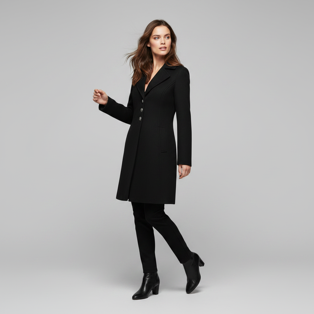 Elegant Wool Coat | Women's Winter Outerwear for Cold Seasons