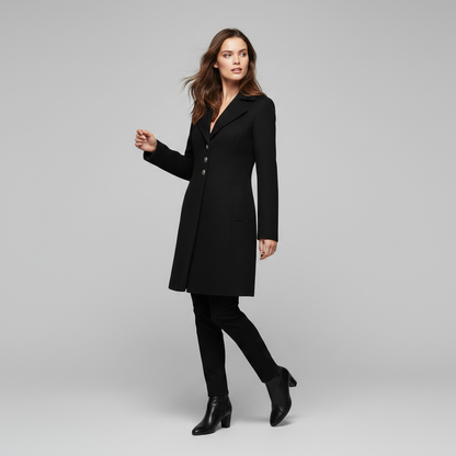 Elegant Wool Coat | Women's Winter Outerwear for Cold Seasons