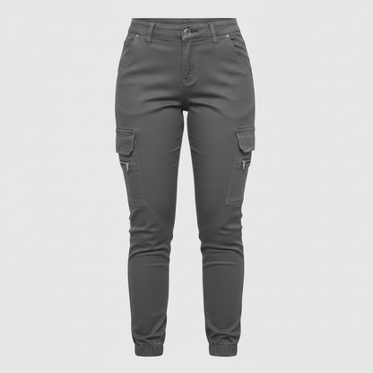 Modern Black Cargo Pants for Women | Trendy Urban Trousers