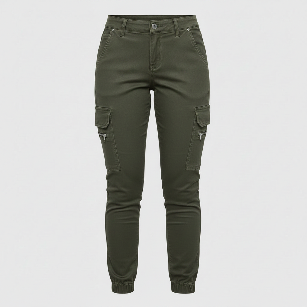 Modern Black Cargo Pants for Women | Trendy Urban Trousers