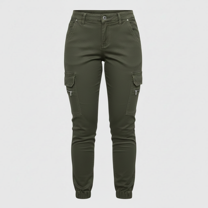 Modern Black Cargo Pants for Women | Trendy Urban Trousers