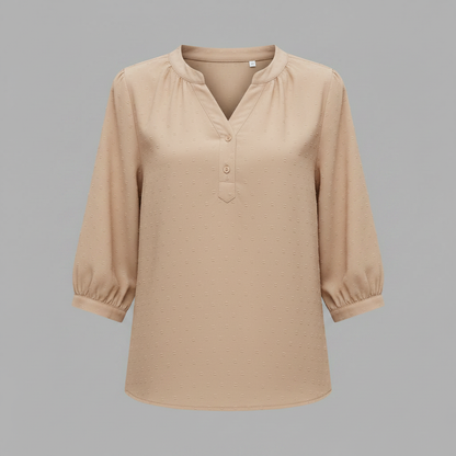 Silk Patchwork Women's Blouse | Summer Tops for Women