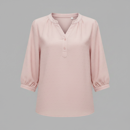 Silk Patchwork Women's Blouse | Summer Tops for Women