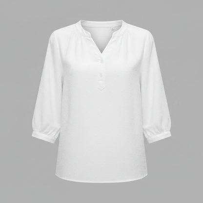 Silk Patchwork Women's Blouse | Summer Tops for Women