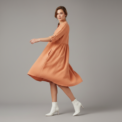Tina | Women's Plus Size Leisure Maxi Dress for Summer
